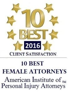 10 Best Female Attorneys 2016 client satisfaction recognition