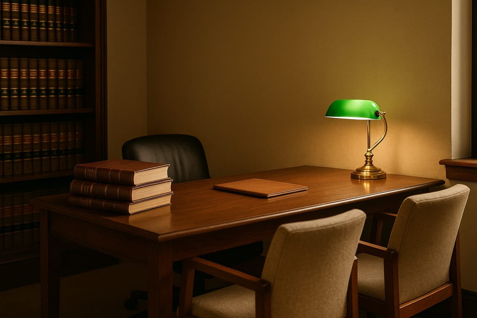 A meeting room at Gager, Bower & Scalzo, LLP